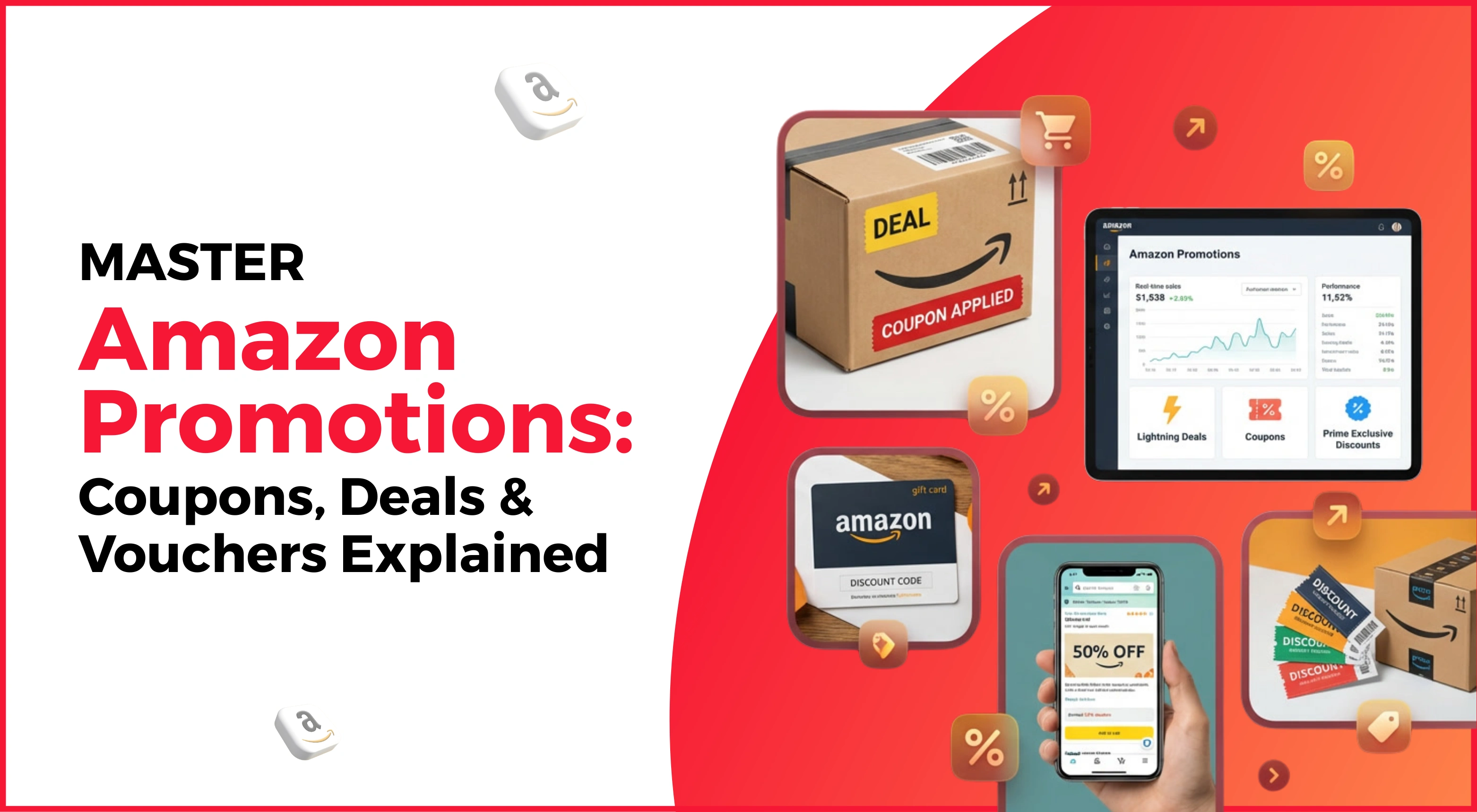 Master Amazon Promotions: Coupons, Deals & Vouchers Explained Master Amazon Promotions: Coupons, Deals & Vouchers Explained